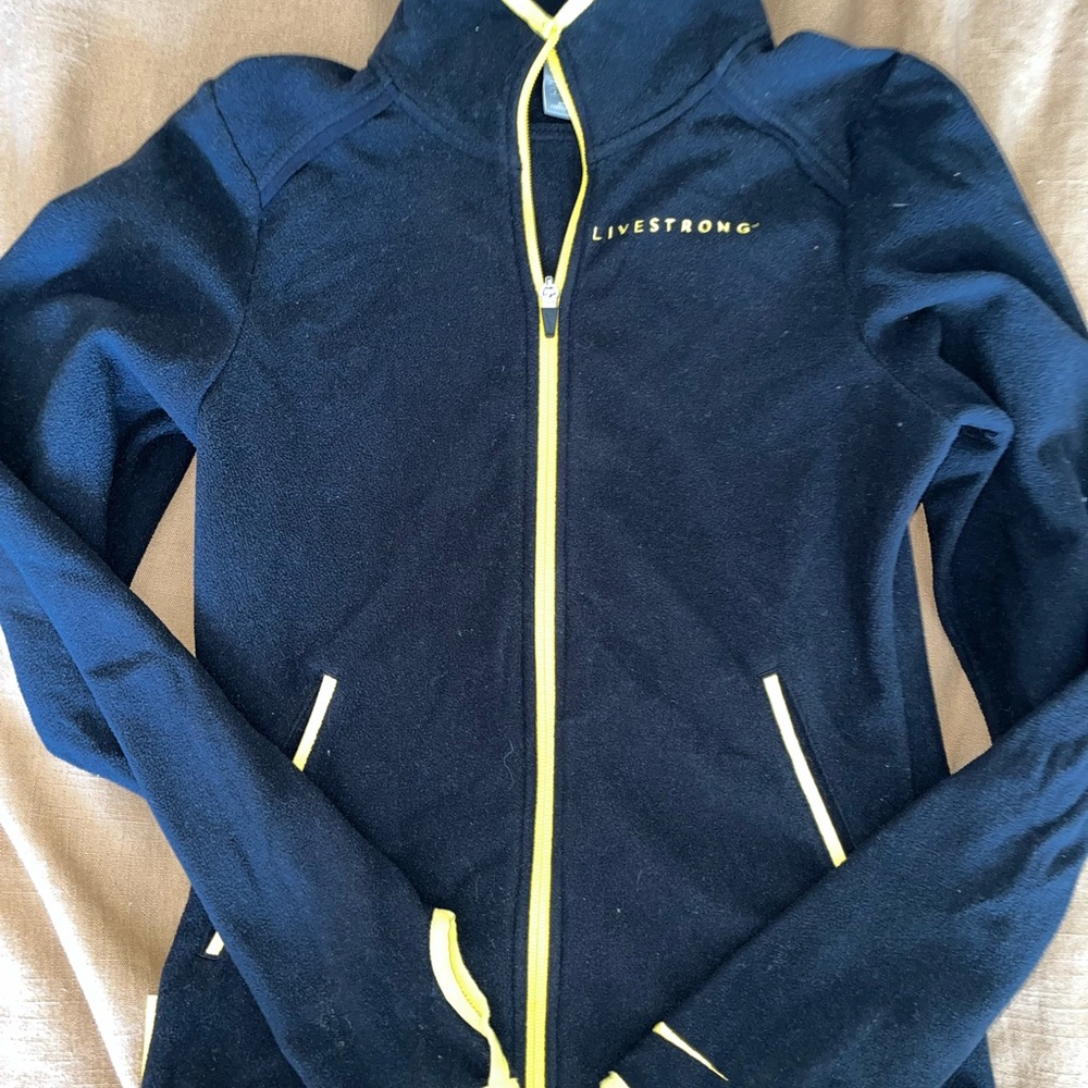 Nike Livestrong Full Zip Fleece Jacket